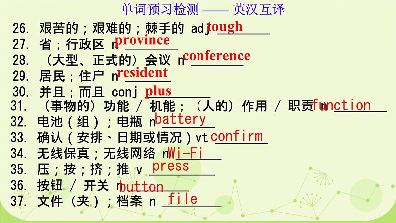 Unit 3 The Internet New words 课件 2024-2025学年高中英语人教版（2019）必修第二册第5页