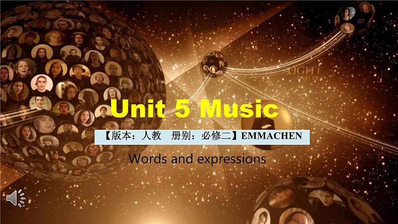 Unit 5 Music  Words and expressions课件 2024-2025学年高中英语人教版（2019）必修第二册第1页