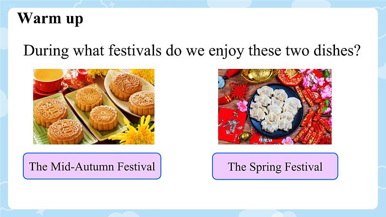 Unit 1 Festivals and Celebrations  Listening and talking 课件 2024-2025学年高中英语人教版（2019）必修第三册第5页