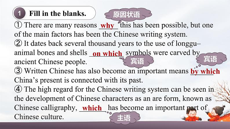 定语从句在写作中的应用（复习串讲课件）-2024-2025学年高一英语上学期期末考点大串讲(人教版2019）第7页