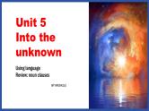 高中英语外研版（2019）选择性必修四同步精品课件Unit5 Using language