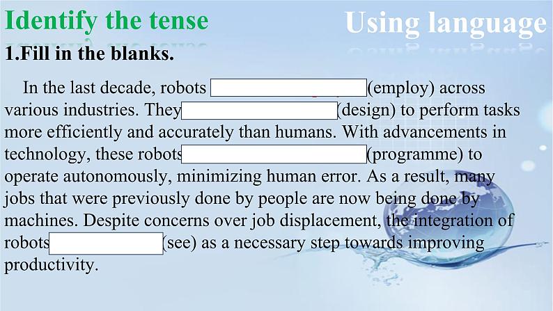 外研社 2024-2025 高中英语 必修三 unit 3 using language--grammar 课件第3页