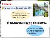 【人教版】英语选择性必修二 Unit 4 Journey Across a Vast Land  Using Language 1（课件+分层练习）