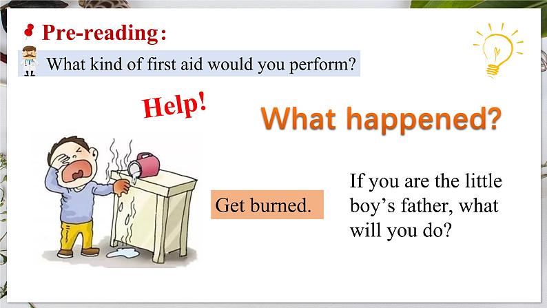 选必二 Unit 5 First Aid  Reading and Thinking（课件） 第5页