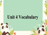 Unit 4 Meeting the muse Vocabulary課件高中英語外研版（2019）選擇性必修第一冊(cè)