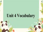 Unit 4 Meeting the muse Vocabulary课件高中英语外研版（2019）选择性必修第一册