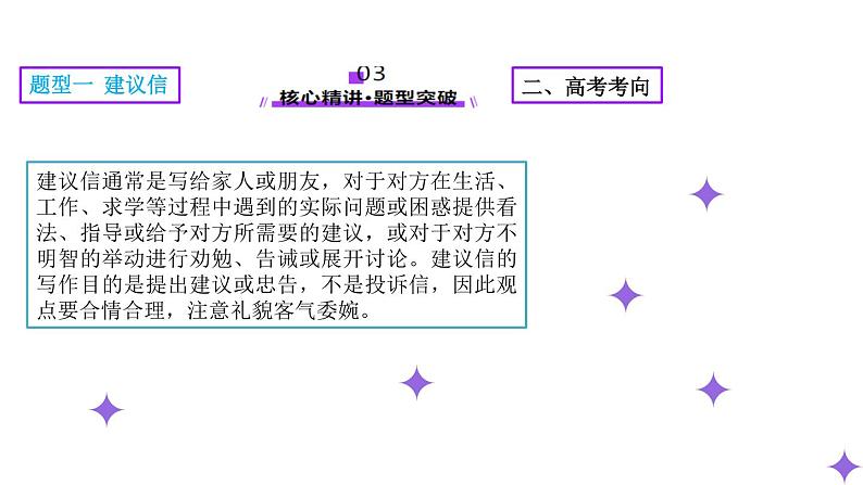 专题03 建议信 咨询信 申请信（课件）-2025年高考英语二轮复习讲练（新高考通用）（新教材新高考）第6页