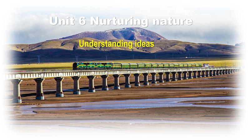 Unit 6 Nurturing nature Understanding ideas课件高中英语外研版（2019）选择性必修第一册第1页