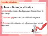 Unit 2 Improving yourself  How can effective management lead to self-improvement 课件高中英语外研版（2019）选择性必修第二册