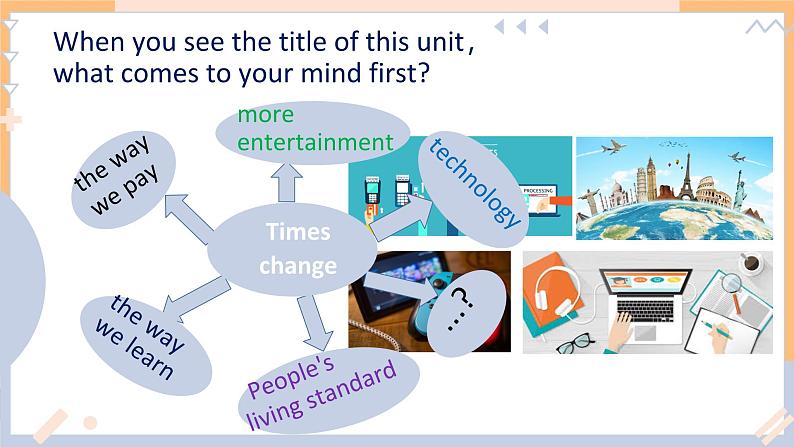 Unit 3 Times change! Starting out& Listening  课件高中英语外研版（2019）选择性必修第二册第2页