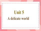 Unit 5 A delicate world Understanding ideas 課件高中英語外研版（2019）選擇性必修第二冊