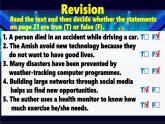 Unit 2 Look into the future  Assessing Your Progress 課件人教版高中英語（2019）選擇性必修第一冊