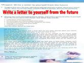 Unit 2 Look into the future Project課件人教版高中英語（2019）選擇性必修第一冊
