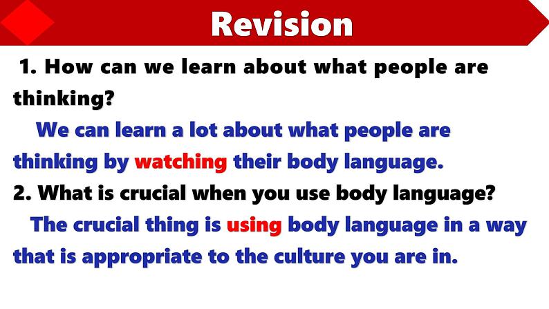 Unit 4 Body language Discover useful structure课件人教版高中英语（2019）选择性必修一第3页