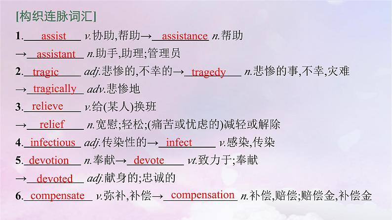 适用于新高考新教材天津专版2024届高考英语一轮总复习选择性必修第二册Unit4Breakingboundaries课件外研版第8页