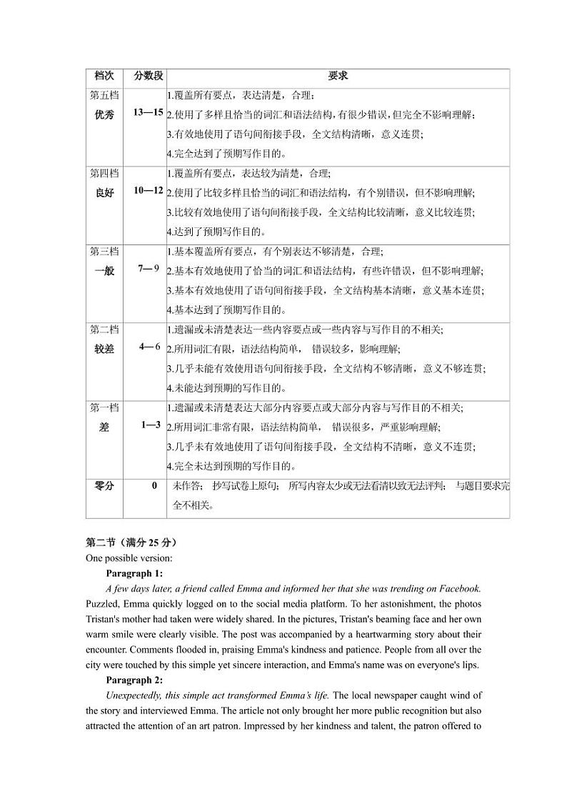 英语答案第2页