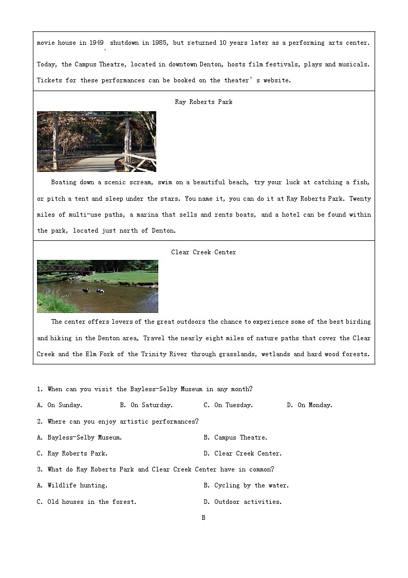 广东省珠海市2023_2024学年高二英语下学期4月期中联考试题含解析第2页