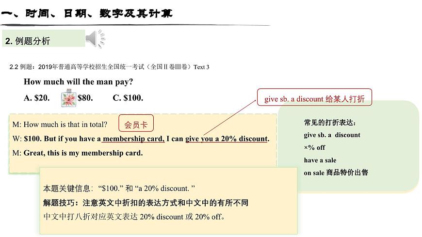 《英语听力解题技巧》课件 2025届高中英语高考一轮复习第6页