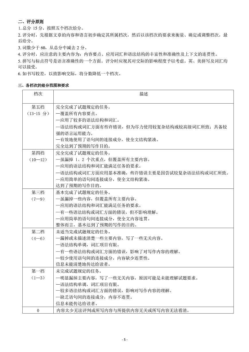 浙江省温州新力量联盟2024-2025学年高二下学期4月期中联考英语答案第2页