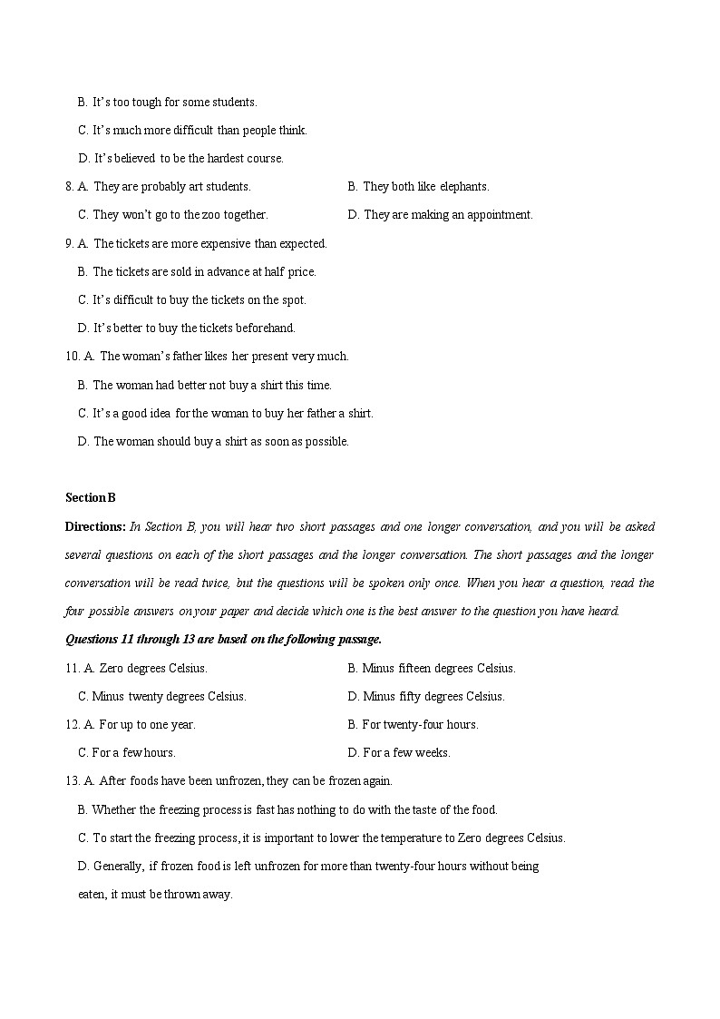 2025年高考押题预测卷：英语（上海卷01）（解析版）第2页