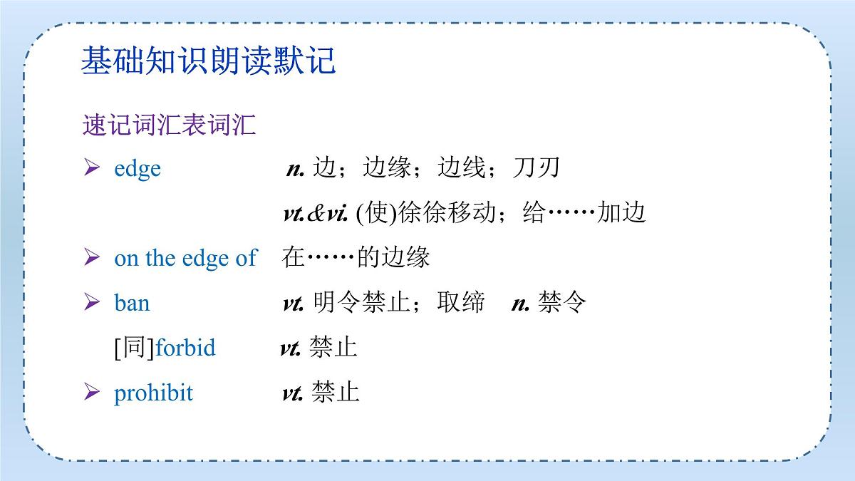 Unit3 Fascinating Parks(单元复习课件)-2024-2025学年高二英语(人教版2019选择性必修第一册）第4页