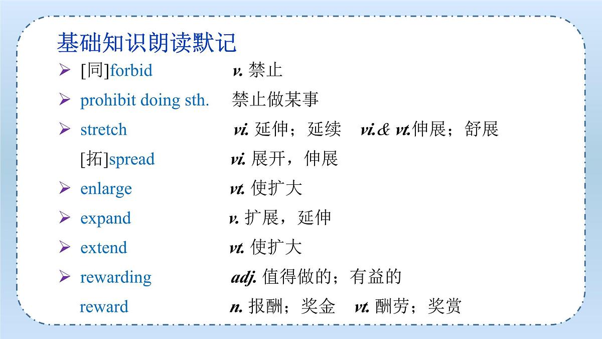 Unit3 Fascinating Parks(单元复习课件)-2024-2025学年高二英语(人教版2019选择性必修第一册）第7页