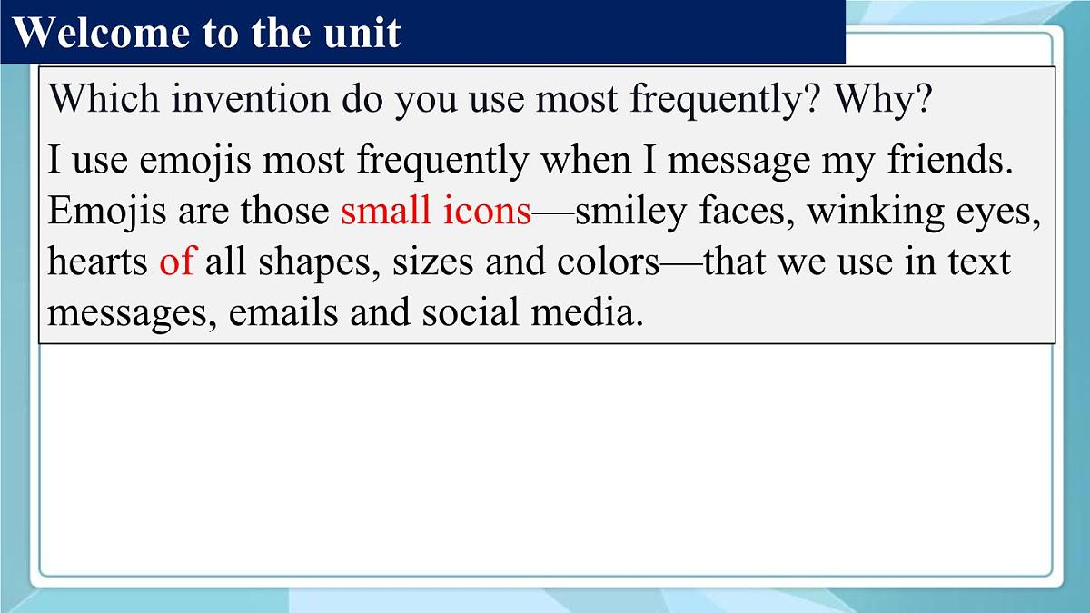 Unit 3 The world Online Welcome to the unit & Reading 课件-2024-2025学年高中英语译林版（2020）必修第三册第5页