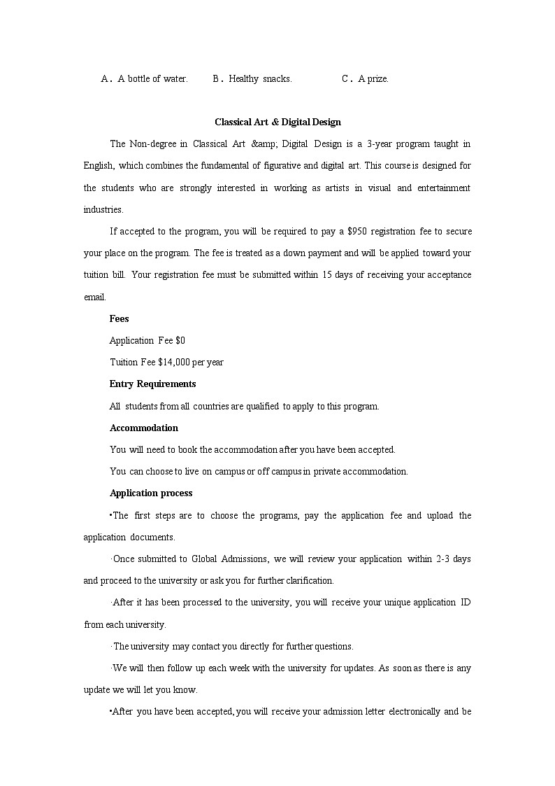 2025届江西省多校联考高三下学期5月适应性考试英语试题（无答案）第3页