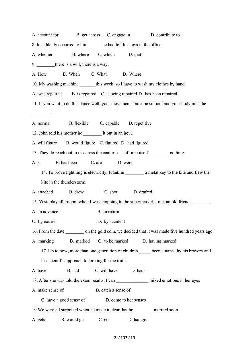 2024_2025学年广东深圳高一第二学期6月期末英语试卷[有答案]第2页
