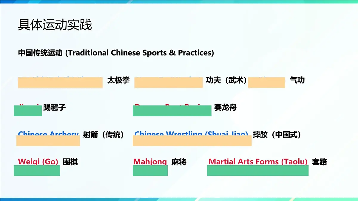 高中英语应用文写作 体育健康类 语料库 课件-2025届高三下学期英语三轮复习专项（全国通用）第5页