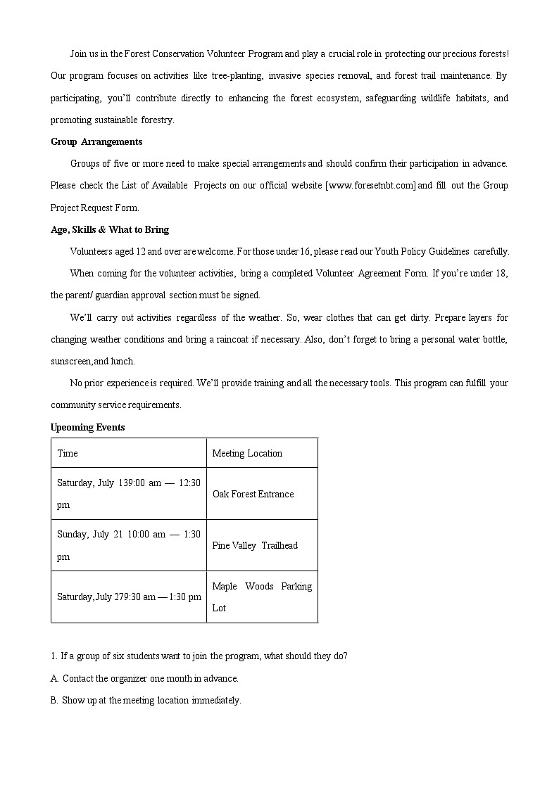 2025届四川省新高考高三下学期适应性考试三模英语试题  Word版含解析第3页
