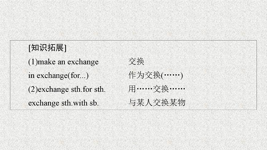 人教版高一英语必修一Welcome unit语言点课件第6页