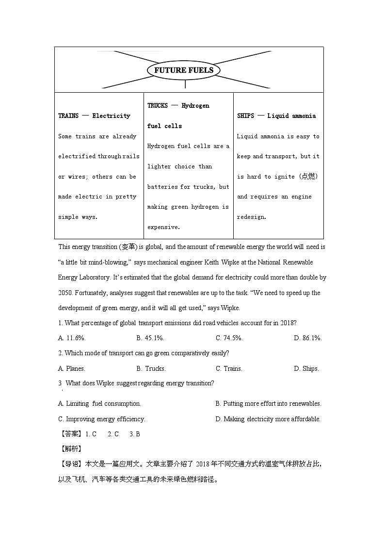 2025年6月湖南普通高中学业水平选择性考试英语试题[原卷]附答案第2页