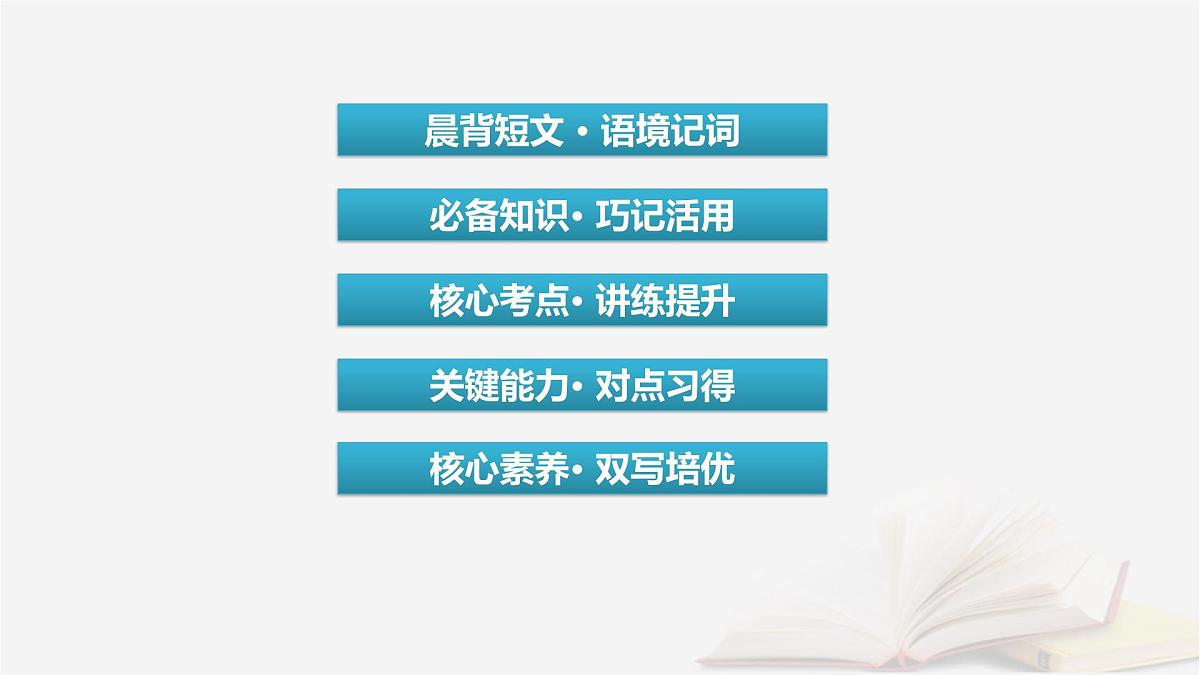 2026届高考英语一轮总复习必修第三册Unit2Makingadifference课件外研版第3页