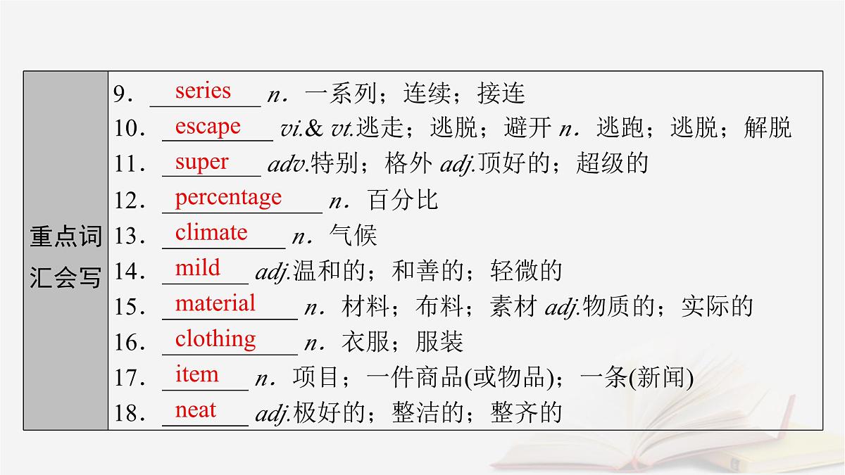 2026届高考英语一轮总复习必修第三册Unit3DiverseCultures课件新人教版第7页