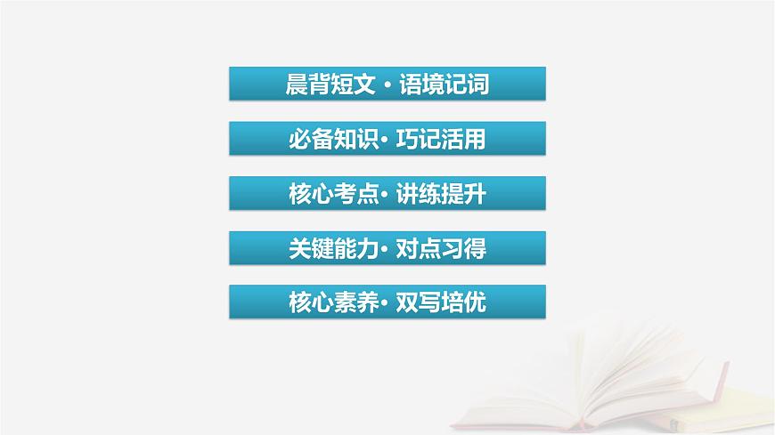 2026届高考英语一轮总复习必修第三册Unit5Whatanadventure!课件外研版第3页