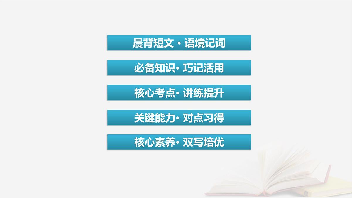 2026届高考英语一轮总复习必修第三册Unit6Disasterandhope课件外研版第3页