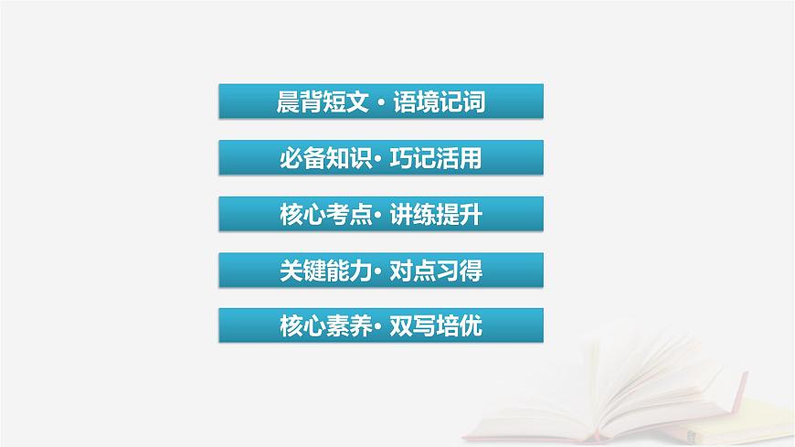 2026届高考英语一轮总复习必修第二册Unit1Foodforthought课件外研版第3页