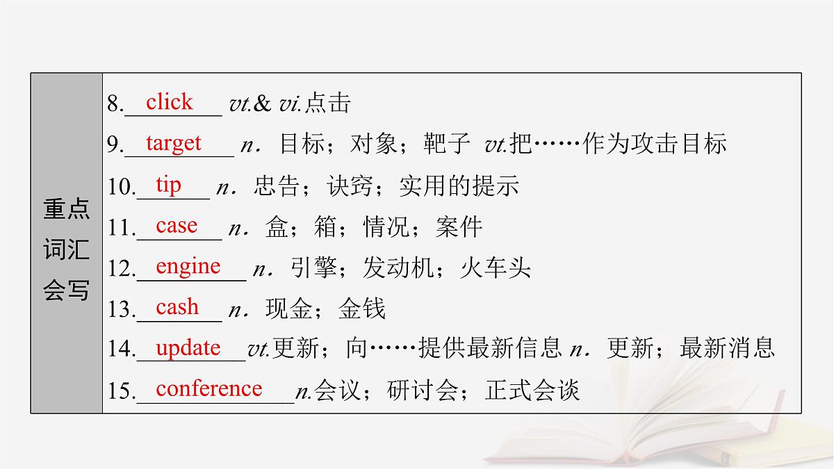 2026届高考英语一轮总复习必修第二册Unit3TheInternet课件新人教版第7页