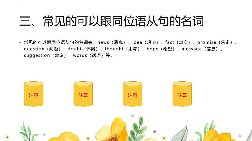 专题04同位语从句（课件）-2026年高考英语语法精选精讲精讲练（全国通用）第5页