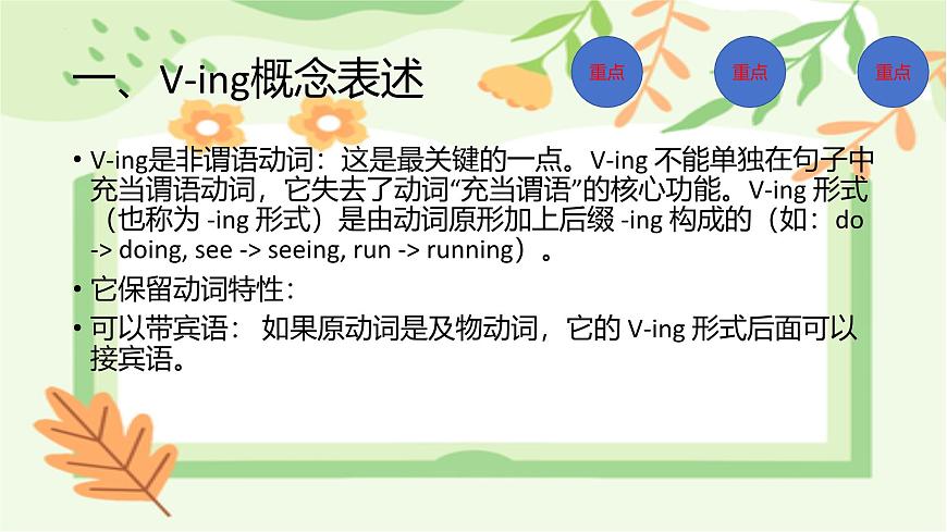 专题11非谓语动词之V-ing（课件）-2026年高考英语语法精选精讲精讲练（全国通用）第3页