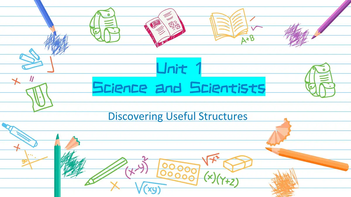 【人教版】英语选择性必修二-U1-Science and Scientists-Discovering Useful Structures第1页
