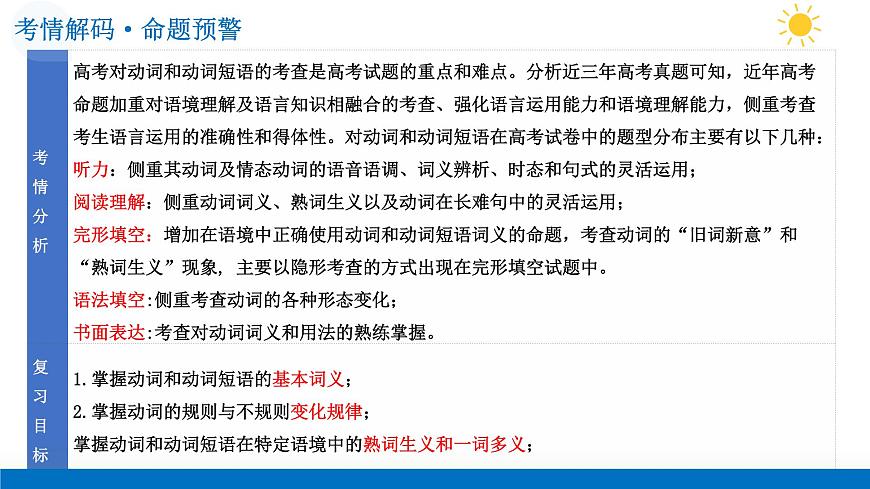第05讲 动词和动词短语（复习课件）-2026年高考英语一轮复习讲练测（全国通用）第7页
