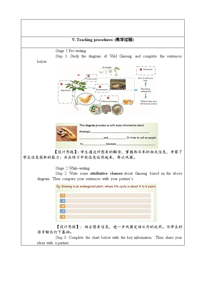 Unit 6 Surprising Plants Viewing,Speaking and Writing（教学设计） -2024-2025学年（重大版）（2019）英语必修 第一册第2页