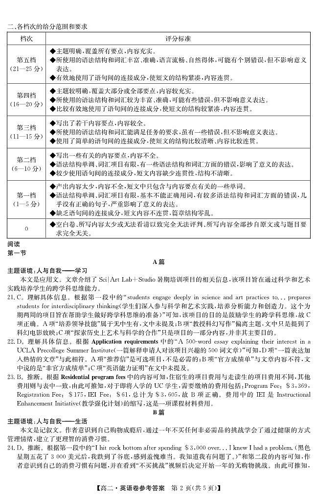 5466B 英语DA第2页