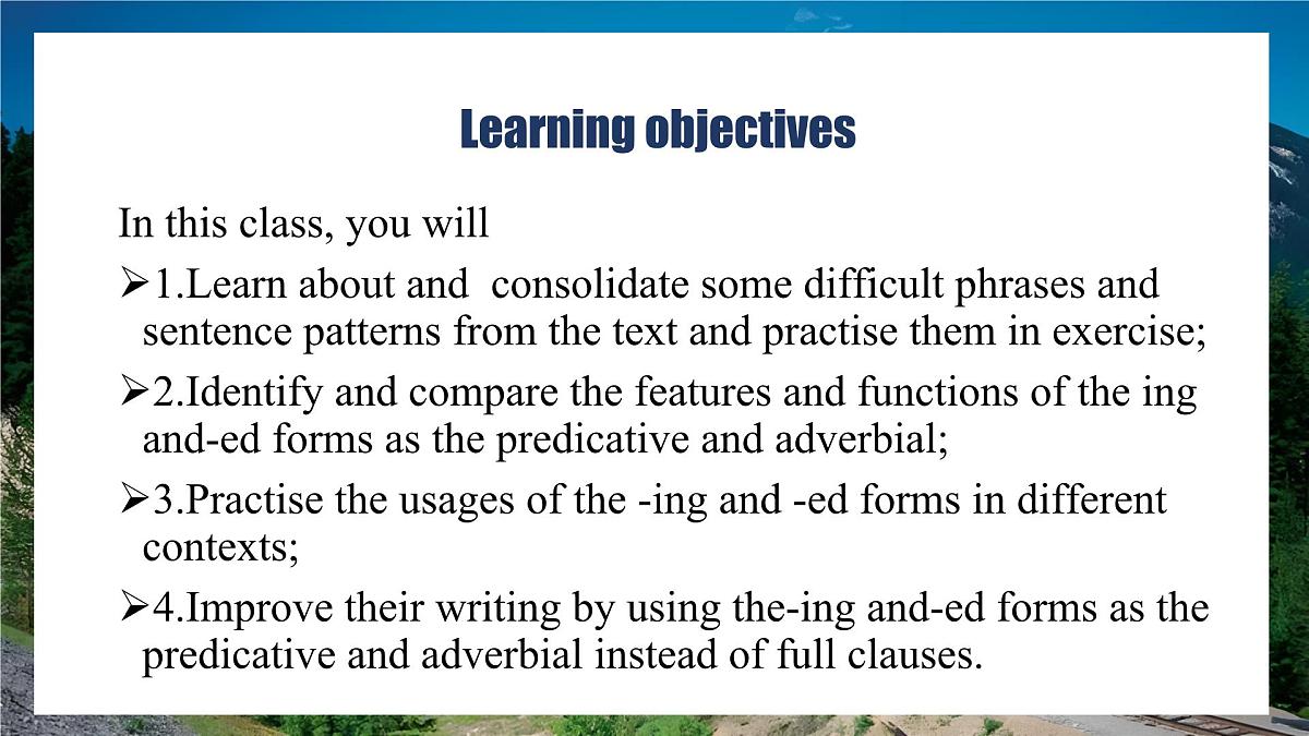 Unit 4 Period 2 Learning About Language（课件）-2025-2026学年高中英语必修第一册（人教版2019）第2页