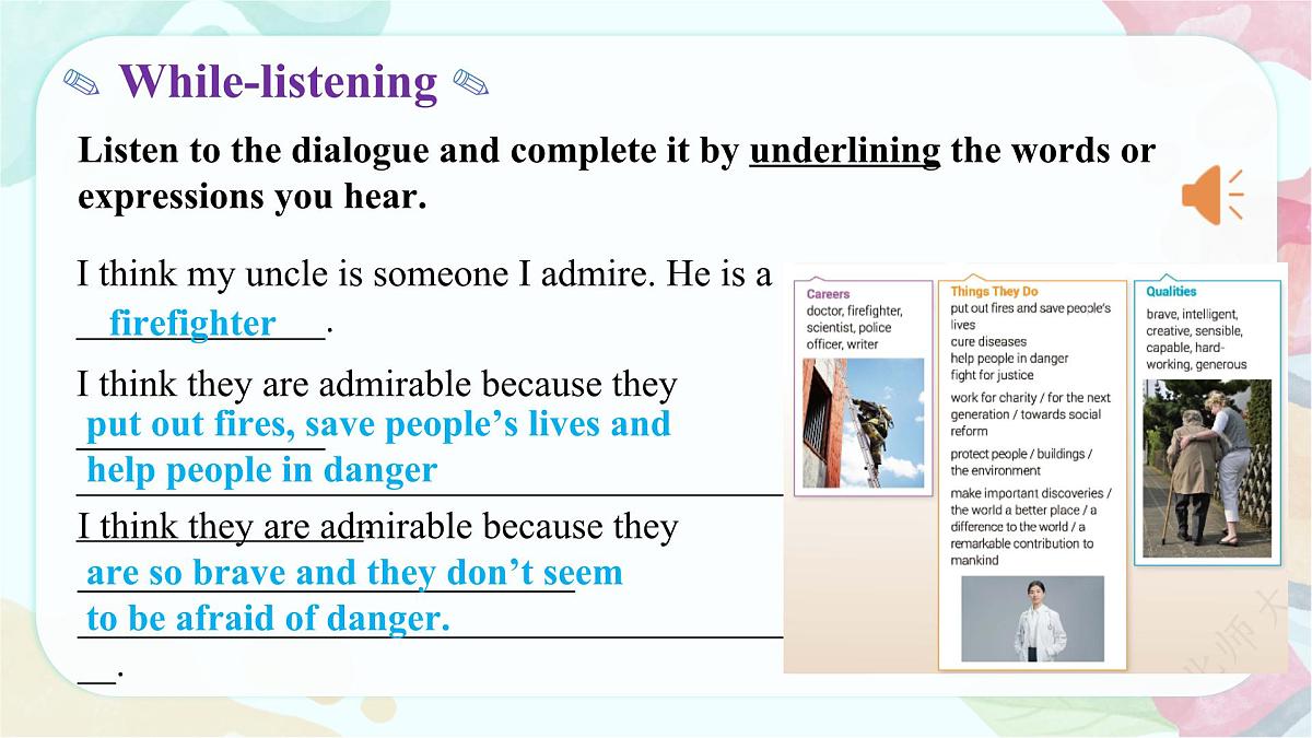 Unit 6 Period 1 Topic Talk & A Medical Pioneer （课件）-2025-2026学年高中英语必修第二册（北师大版2019）第7页
