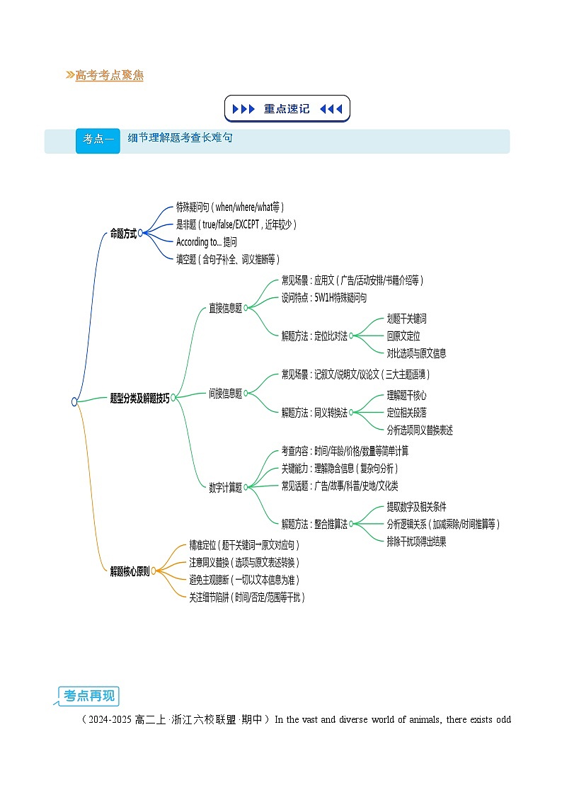 【03-技能强化】专题01 阅读理解“长难句克星”：主干提取三步法（学生版） -2025年新高二英语暑假衔接讲练 (人教版)第2页
