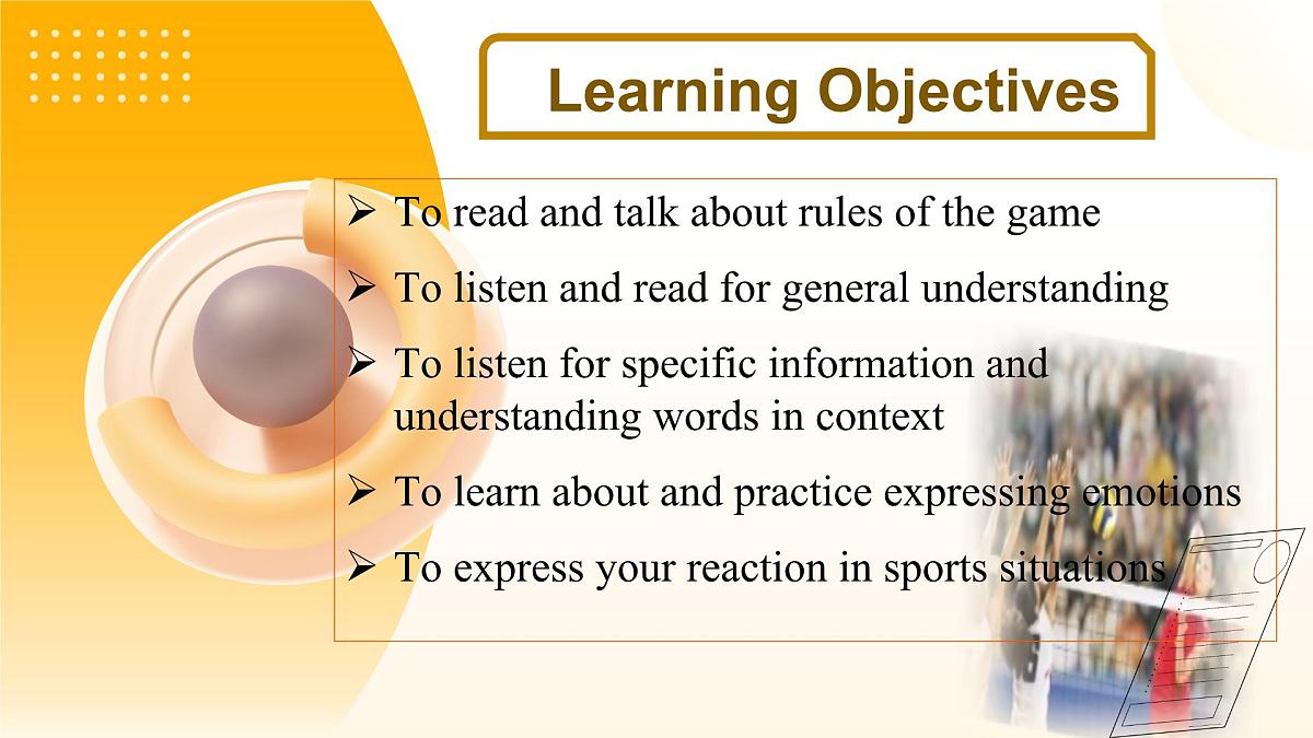 Unit 2 Period2  lesson 2 Rules of the Game（课件）-2025-2026学年高中英语必修第一册（北师大版2019）第2页