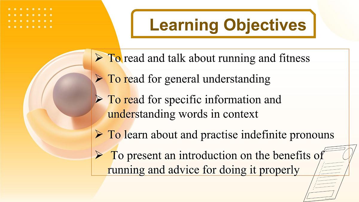 Unit 2 Period3 lesson 3 Runnning and Fitness（课件）-2025-2026学年高中英语必修第一册（北师大版2019）第2页